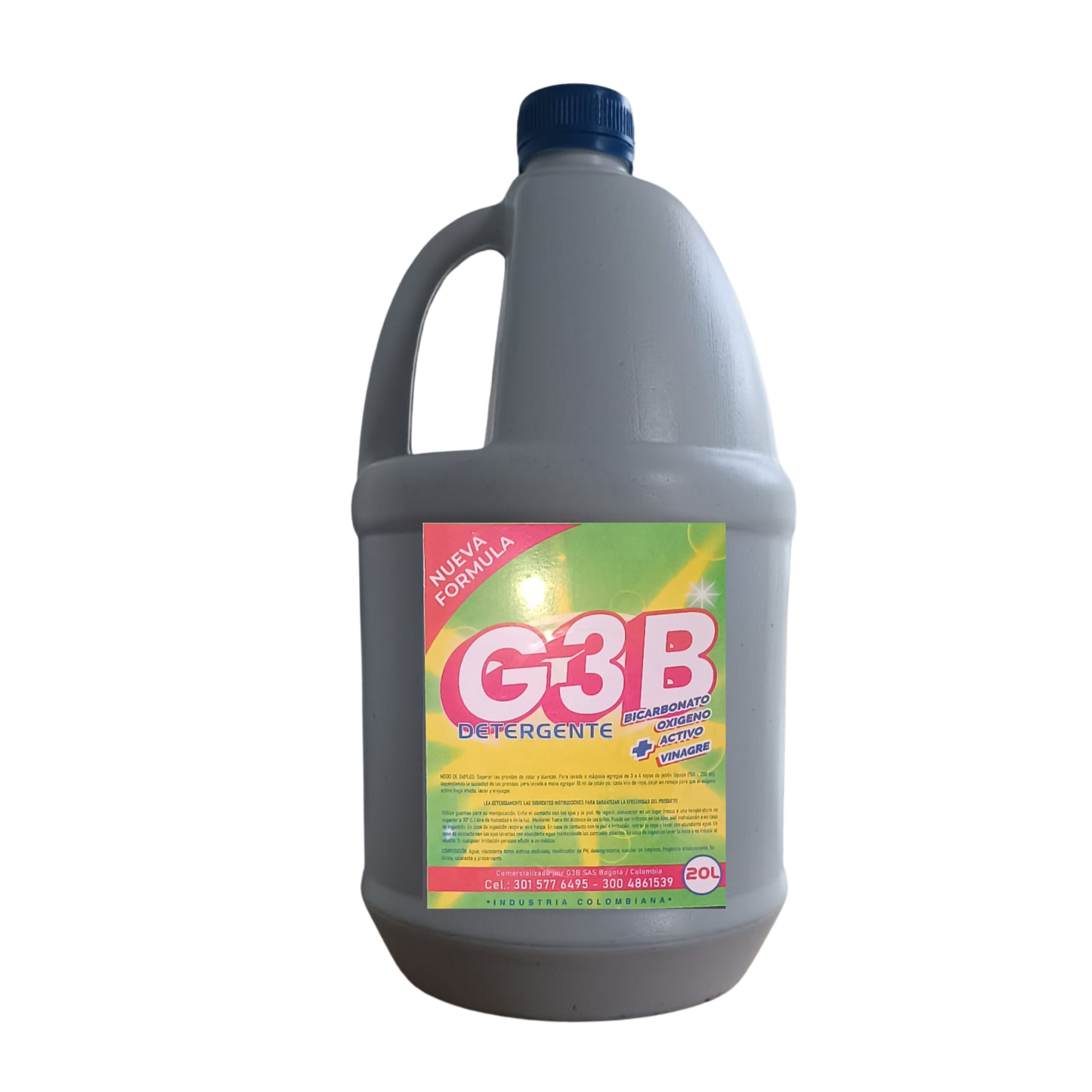 Detergente Líquido Limón Galón 3.8 Litros