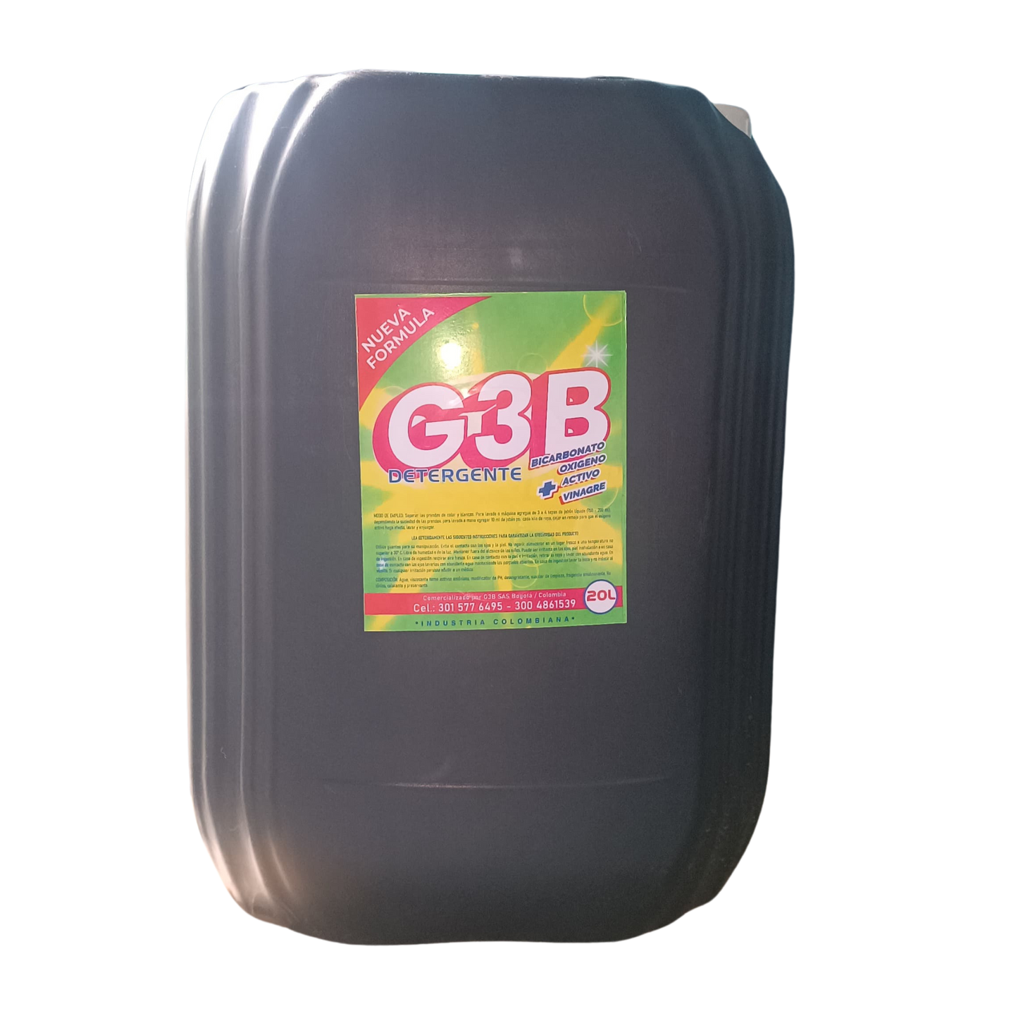 Detergente Líquido Limón Garrafa 20Ltrs