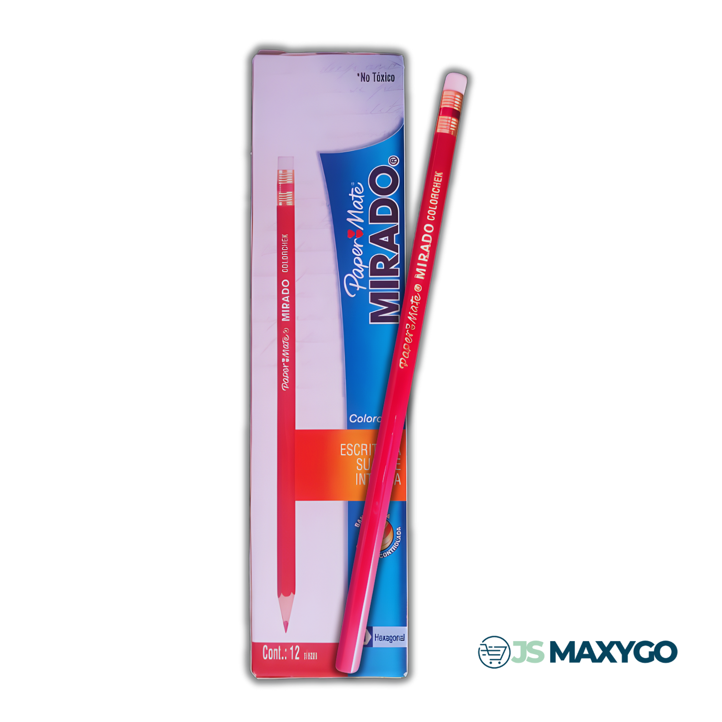 Lápiz Mirado ColorCheck Rojo x12