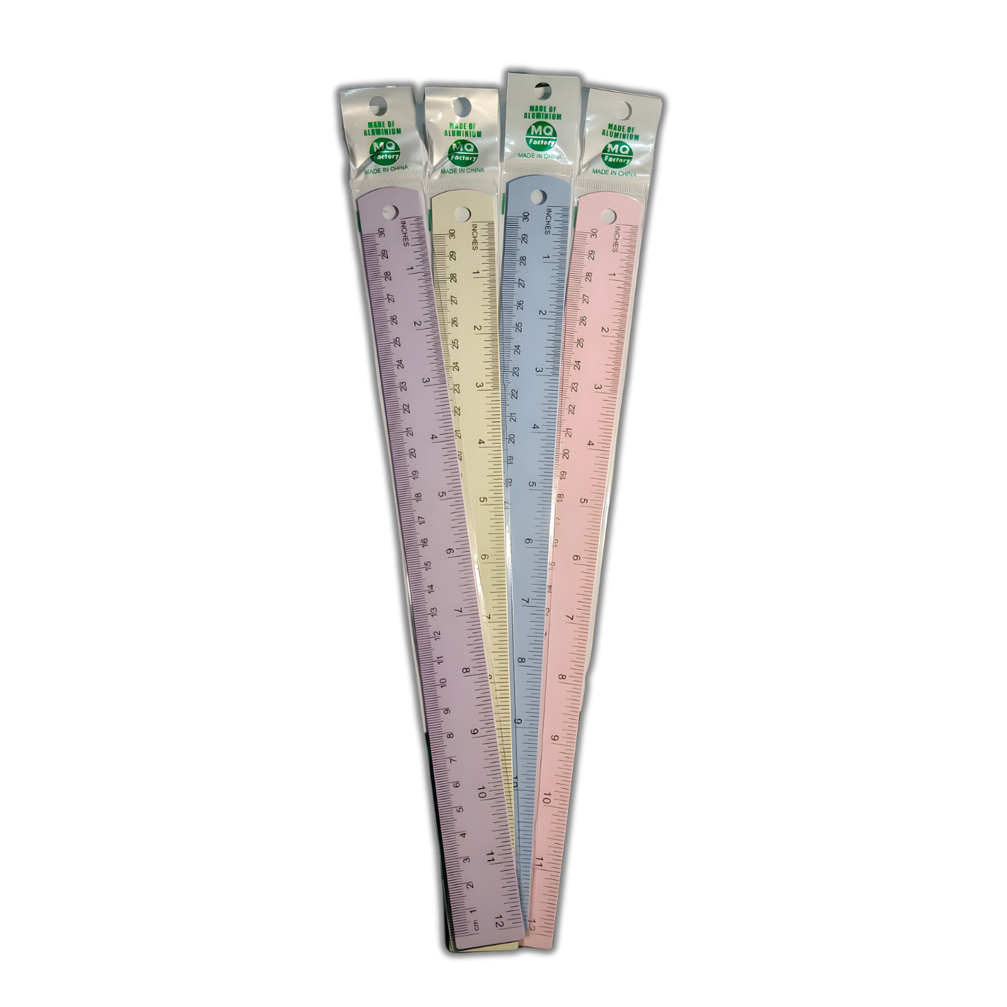 Regla Metálica Pastel