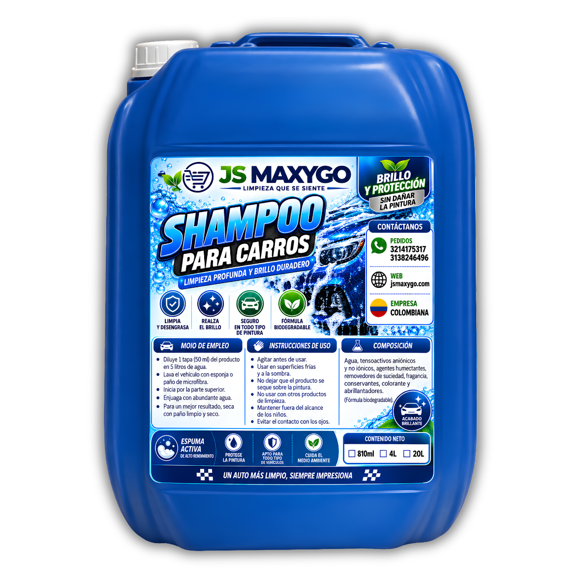 Shampoo Para Vehiculos