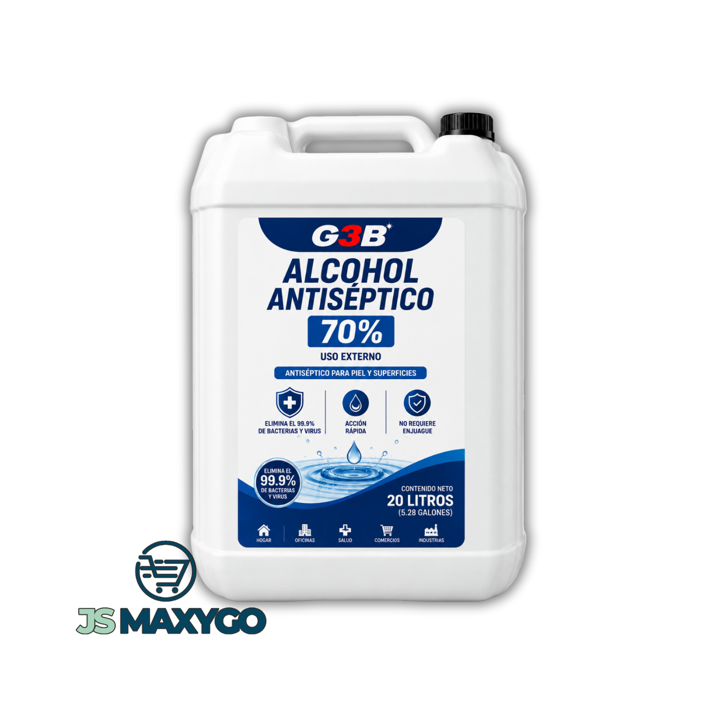 Alcohol Antiseptico al 70%