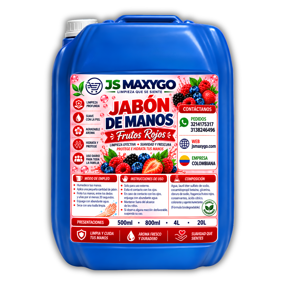 Jabon Liquido para Manos y Cuerpo