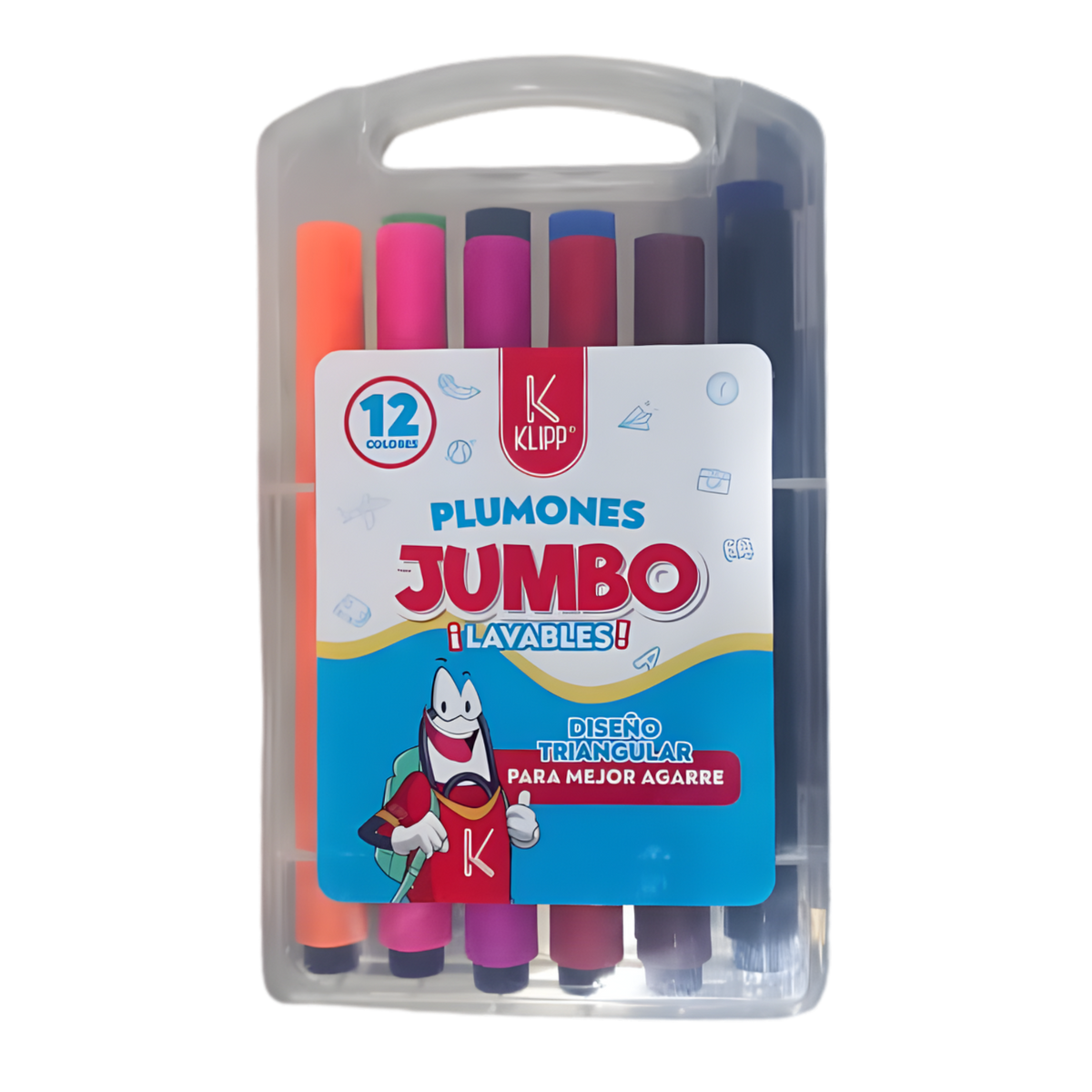 Plumón Lavable Jumbo *12