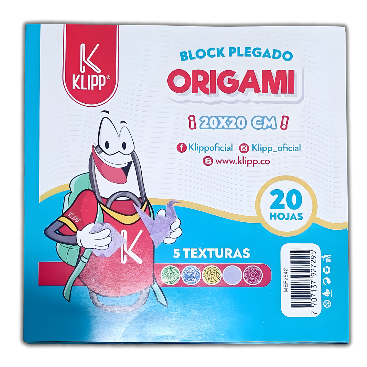 Block Plegado Origami 20*20