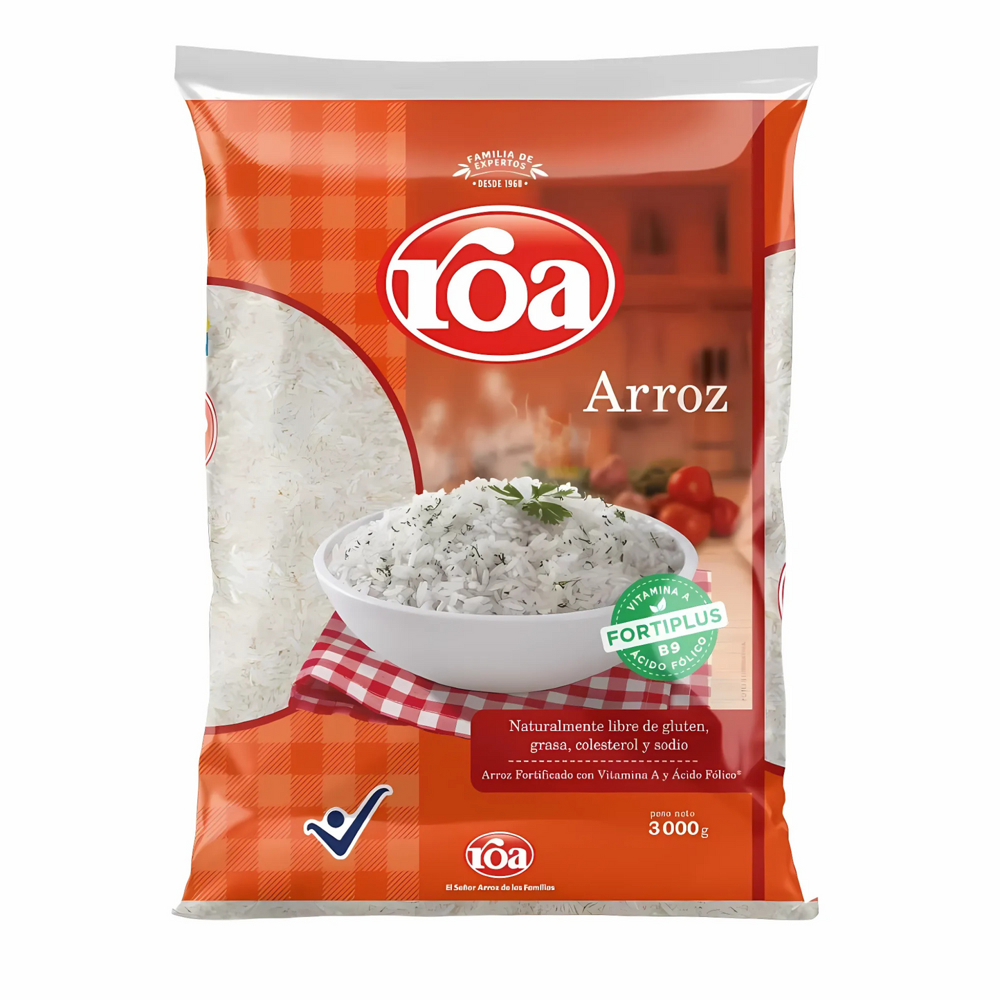 ARROZ ROA 3000 GRS