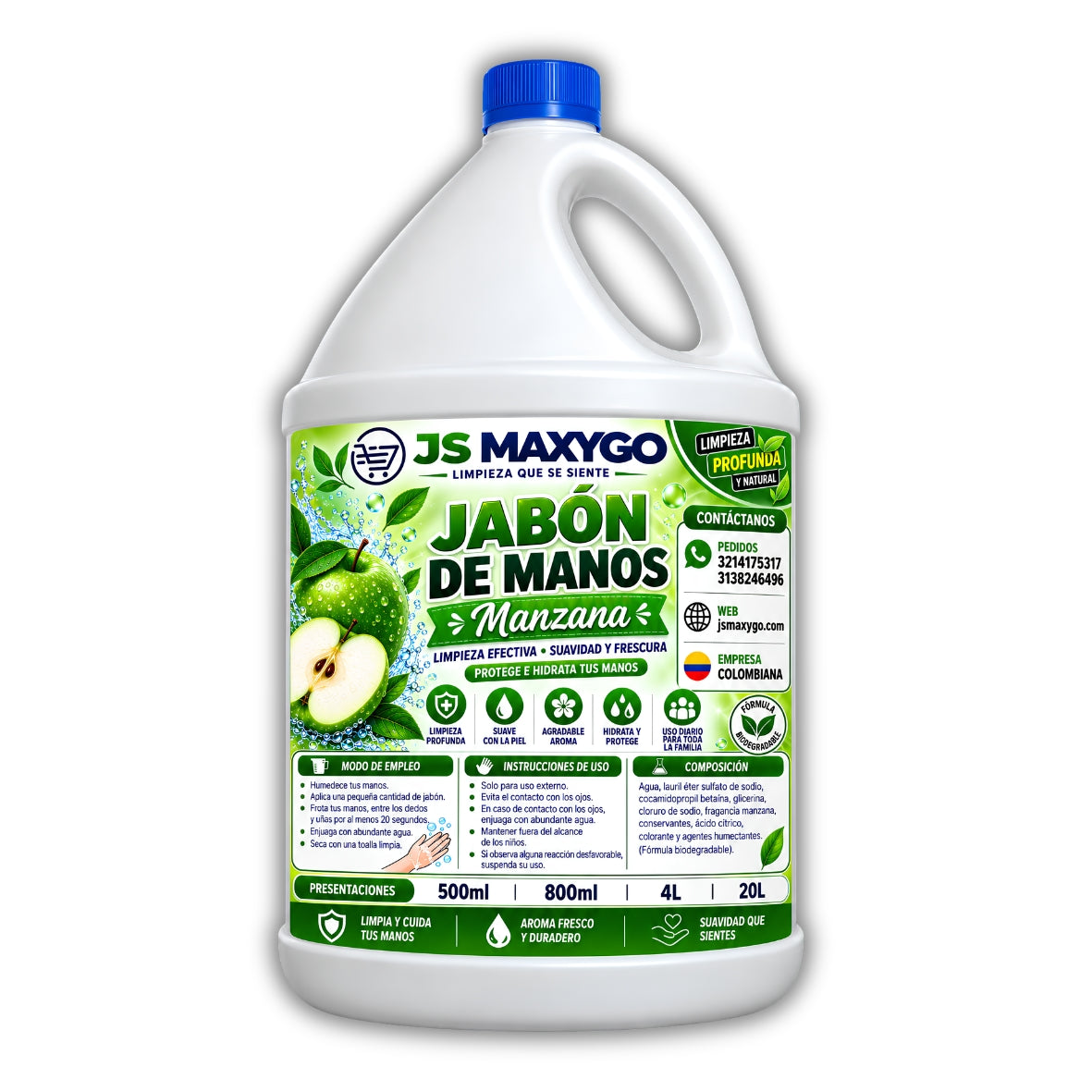 Jabon Liquido para Manos y Cuerpo