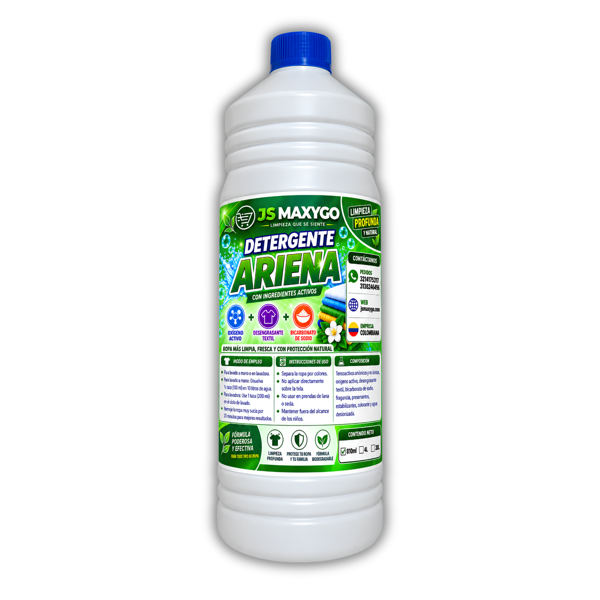 Detergente Líquido Ariena