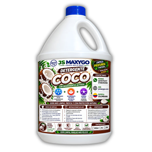 Detergente Coco Lavadora