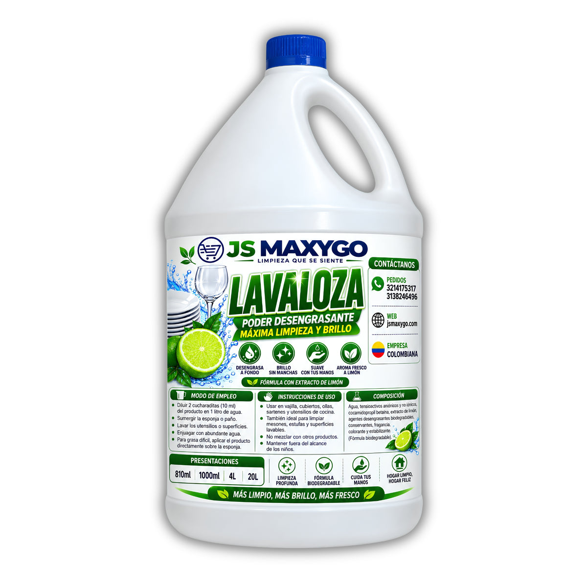 Jabón Líquido Lavaloza