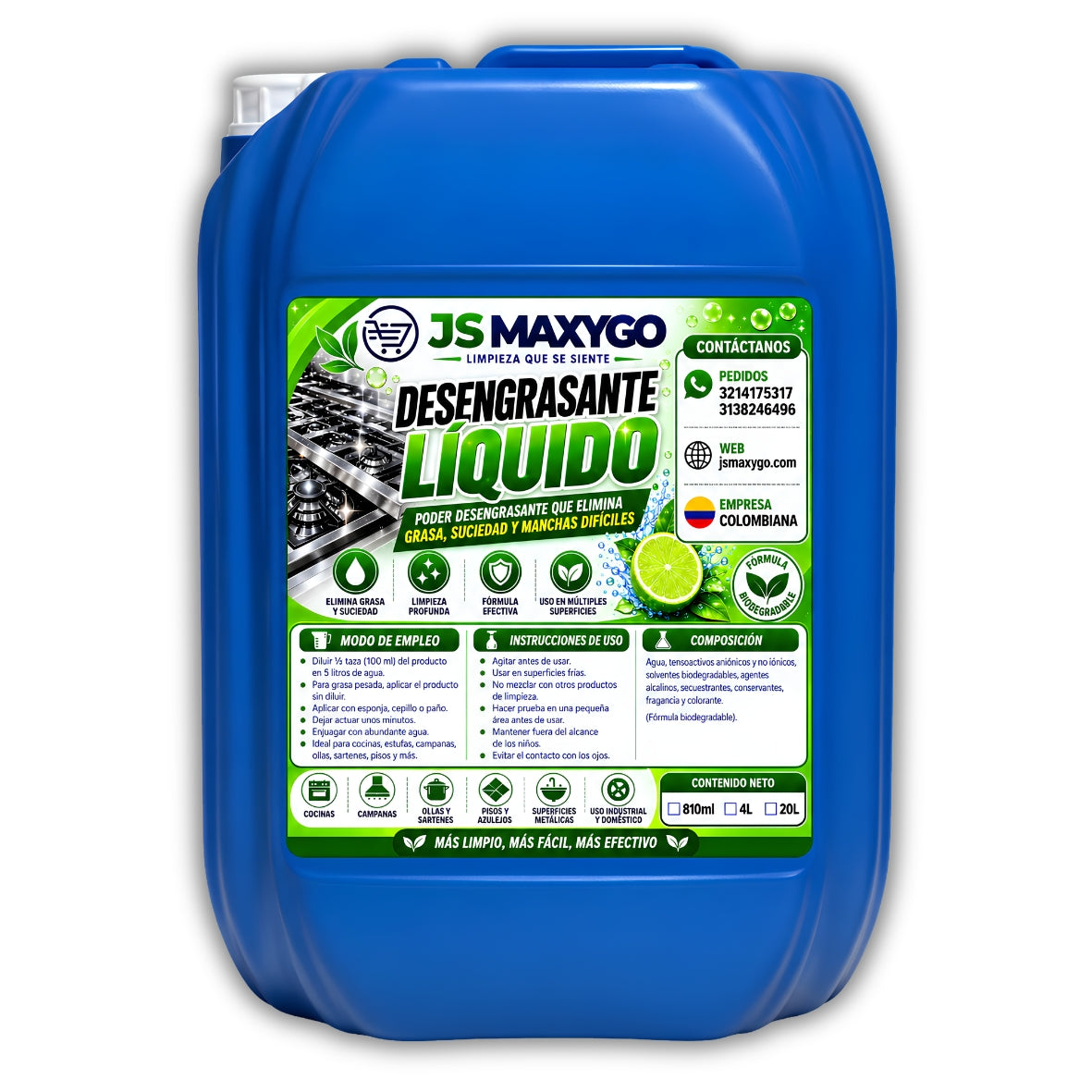 Desengrasante Doméstico Liquido