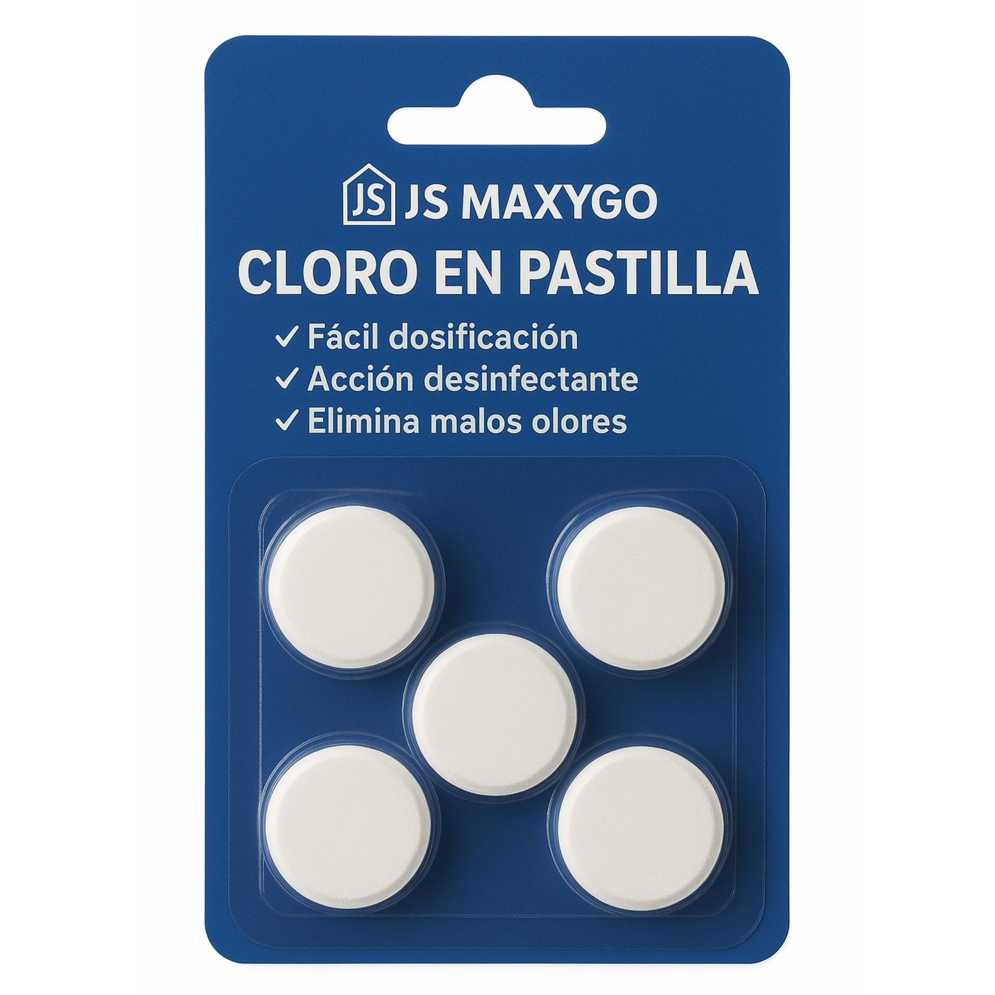 Cloro en Pastilla Paquete 5 unds