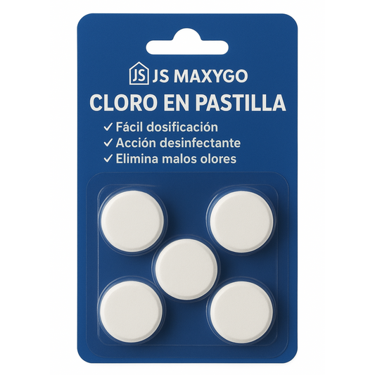 Cloro en Pastilla Paquete 5 unds