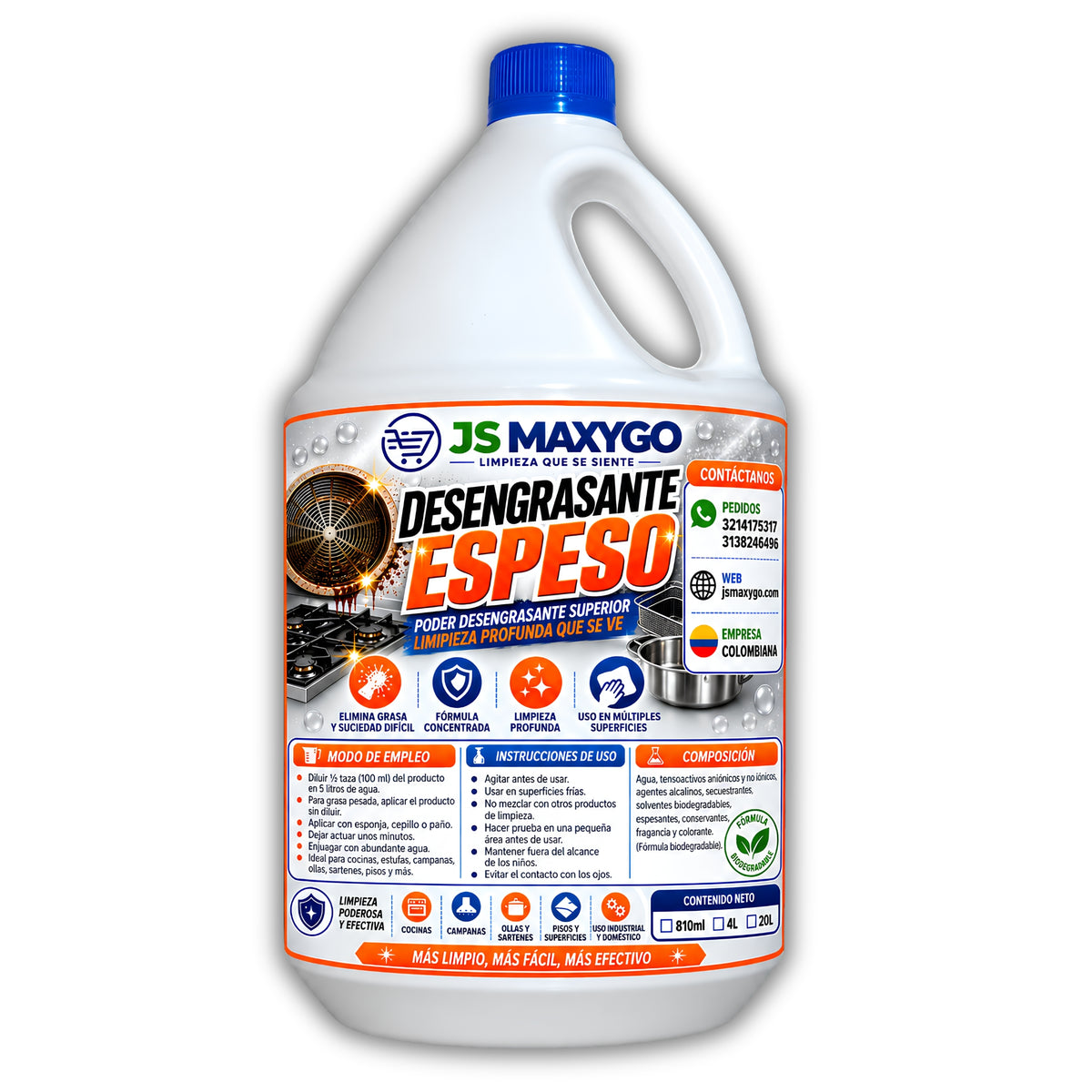 Desengrasante Multiusos Espeso