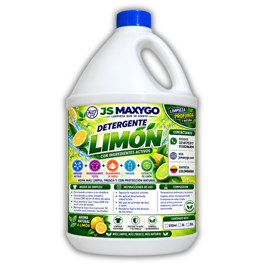Detergente Líquido Limón