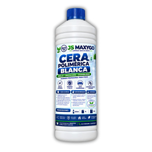 Cera Polimérica Roja/Blanca Para Pisos