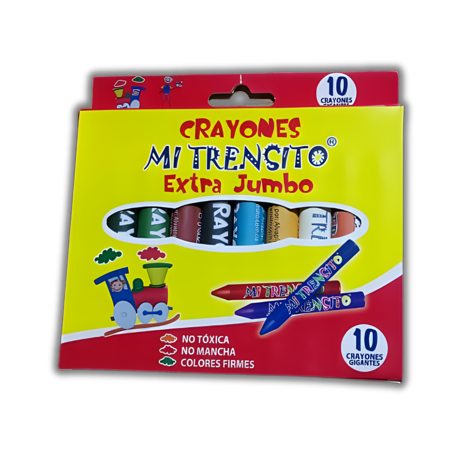 Creyón Trensito Jumbo x10