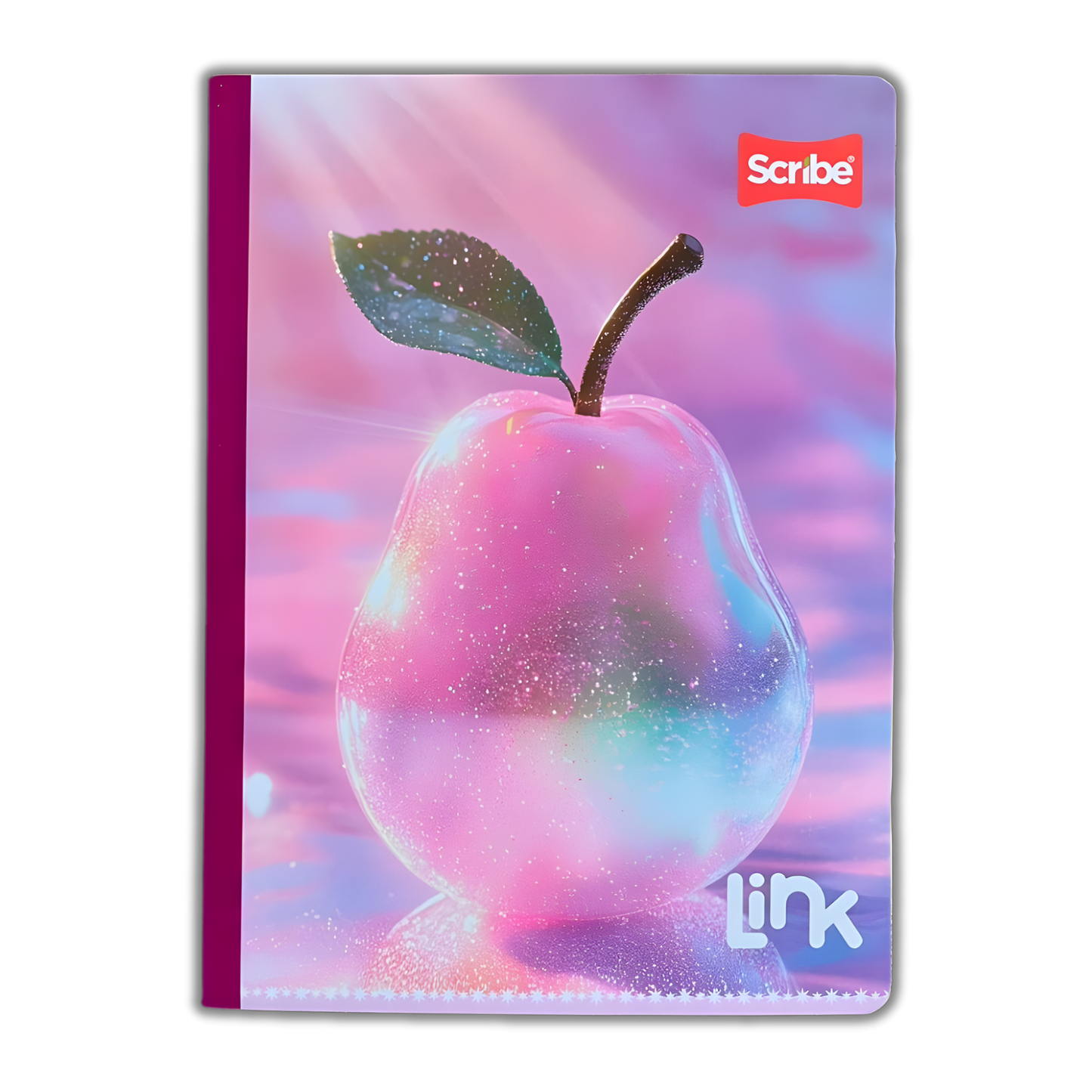 Cuaderno Cosido Link 100 Hojas Niña Sticker