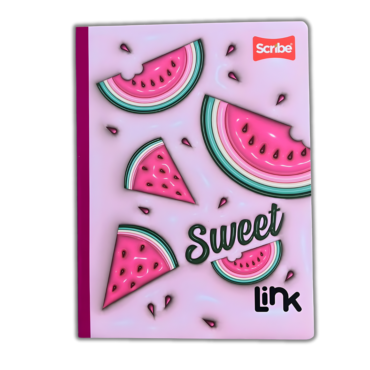 Cuaderno Cosido Link 100 Hojas Niña Sticker