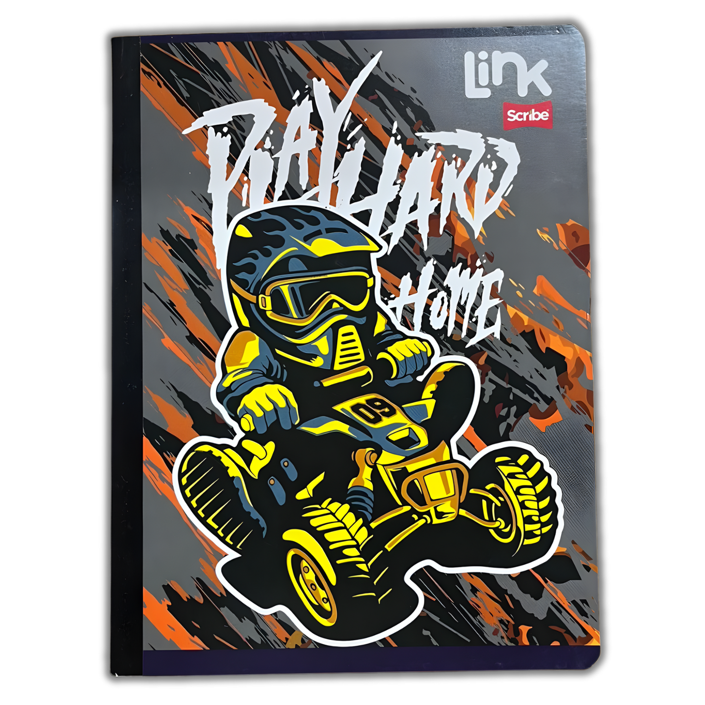 Cuaderno Cosido Link 100 Hojas Niño Sticker