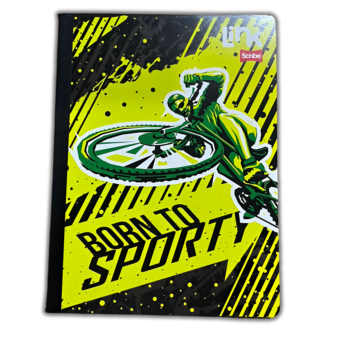 Cuaderno Cosido Link 100 Hojas Niño Sticker