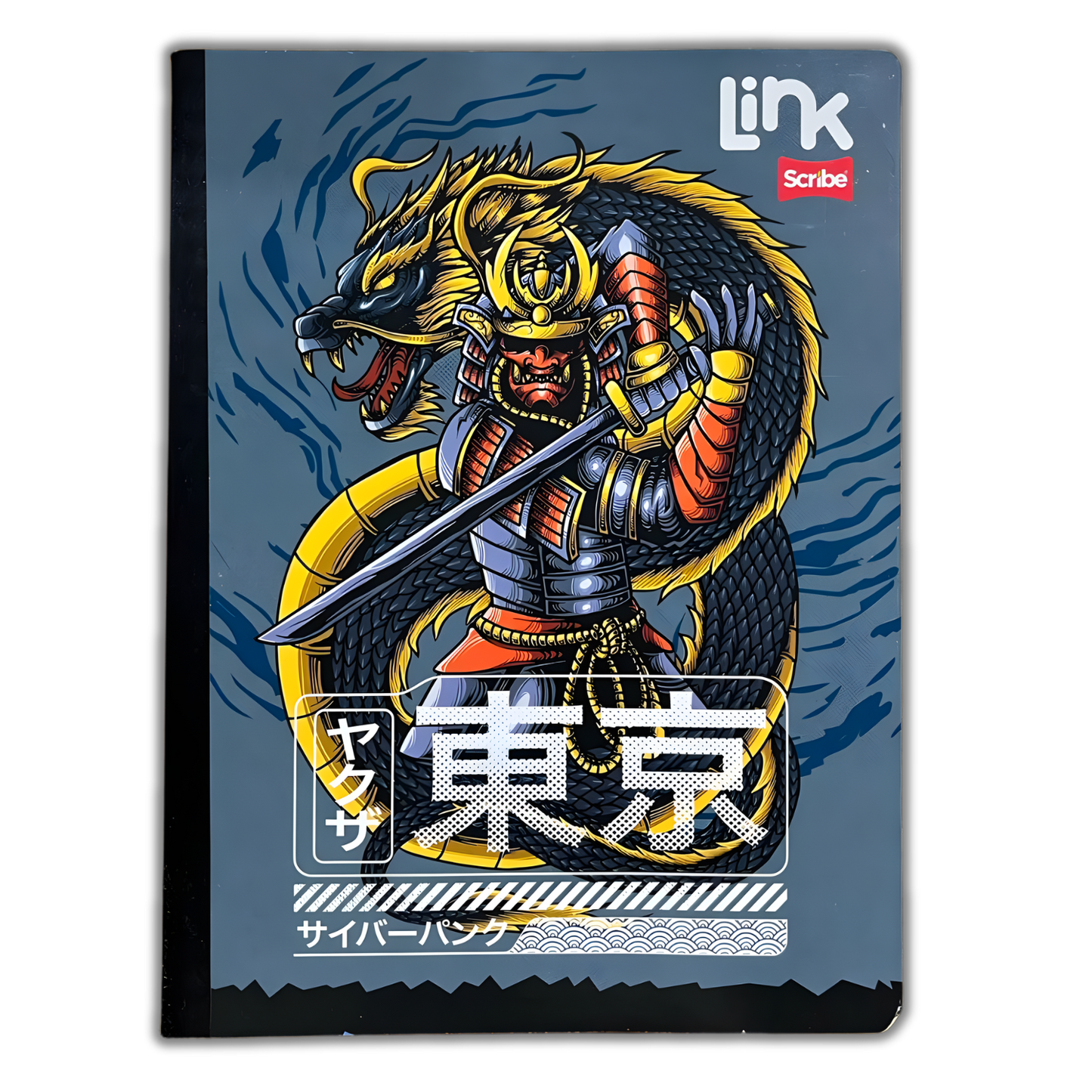 Cuaderno Cosido Link 100 Hojas Niño Sticker