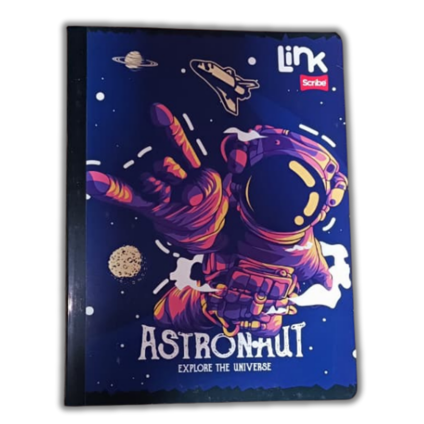 Cuaderno Cosido Link 100 Hojas Niño Sticker