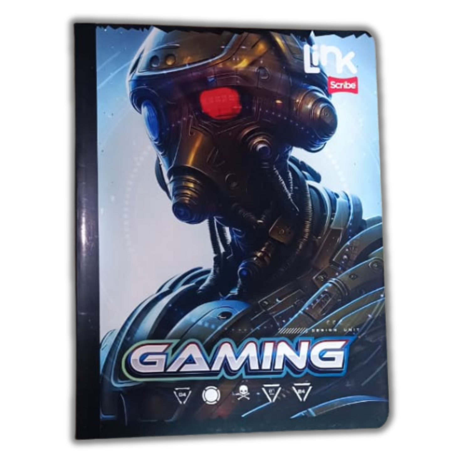 Cuaderno Cosido Link 100 Hojas Niño Sticker