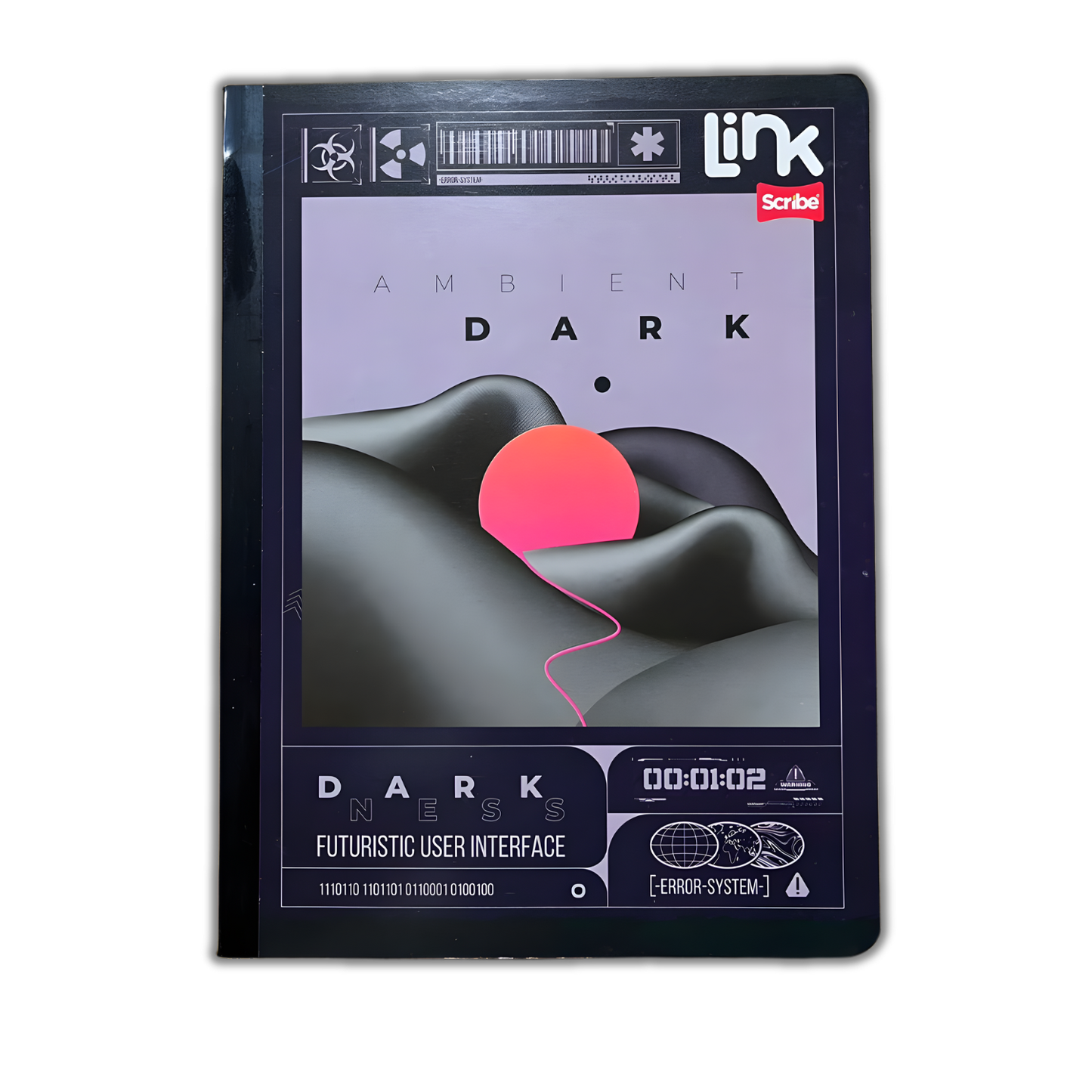 Cuaderno Cosido Link 100 Hojas Niño Sticker