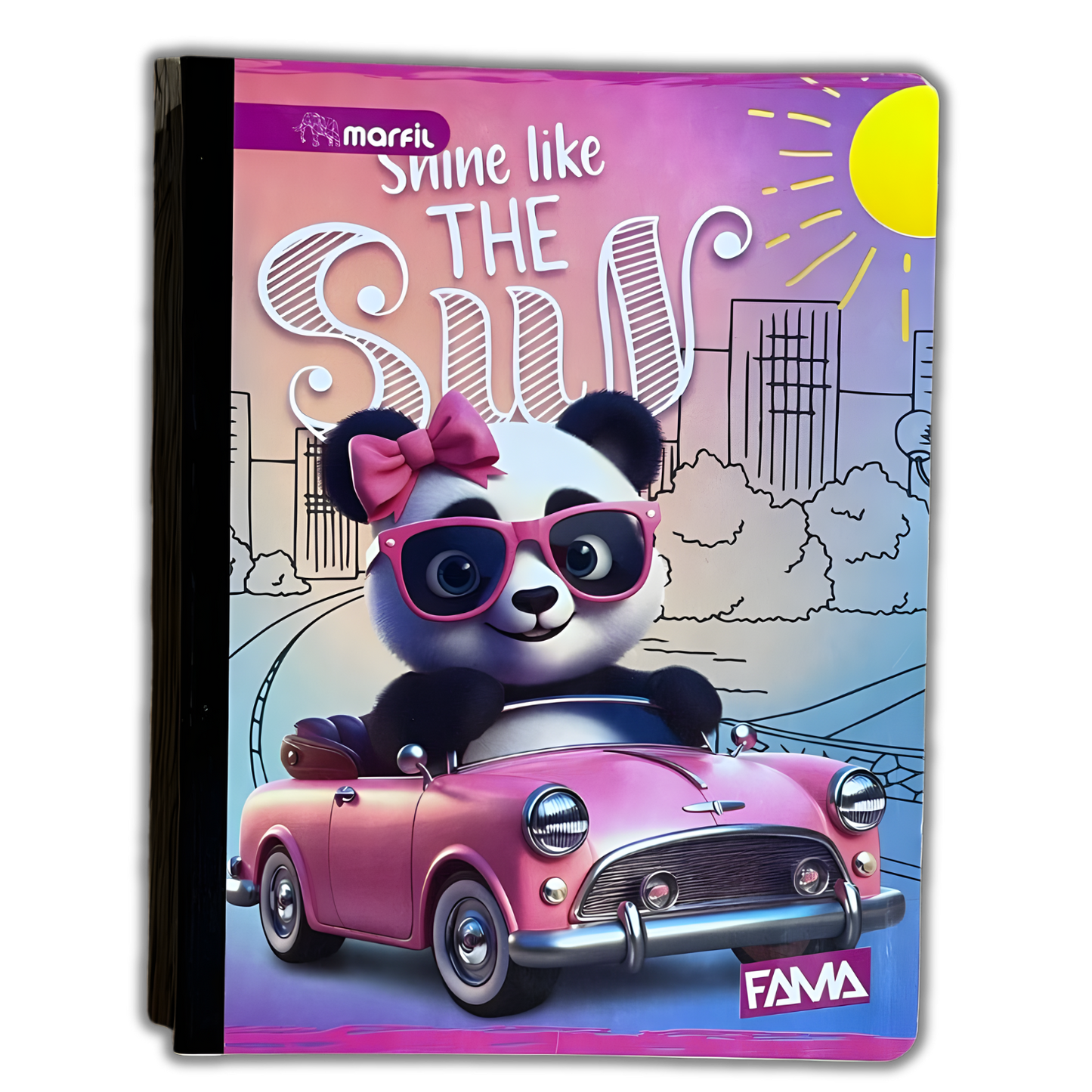 Cuaderno Cosido 50 Hojas  Niña