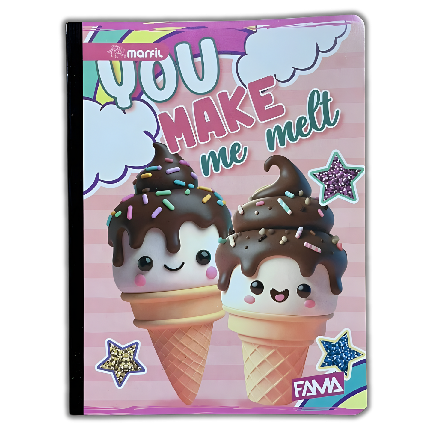 Cuaderno Cosido 50 Hojas  Niña