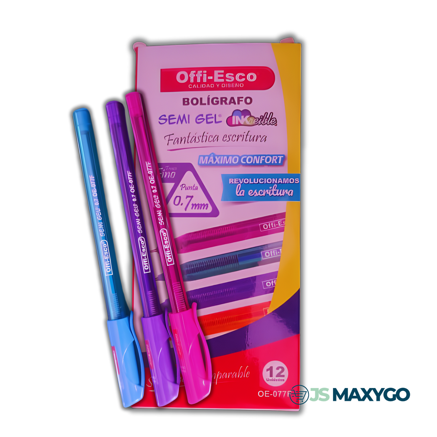 Bolígrafo OE-077F Punta Fina 0.7 Colores