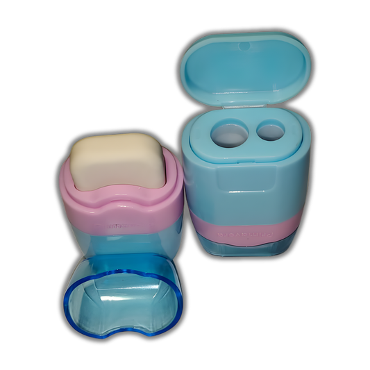 Tajalápiz con Depósito Sidney + Borrador