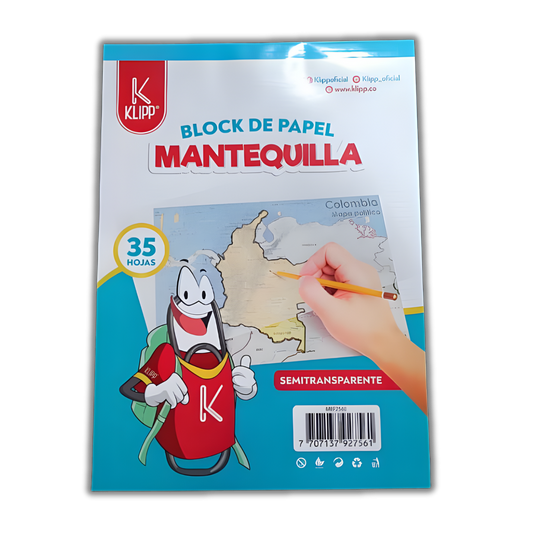 Block Mantequilla 1/8