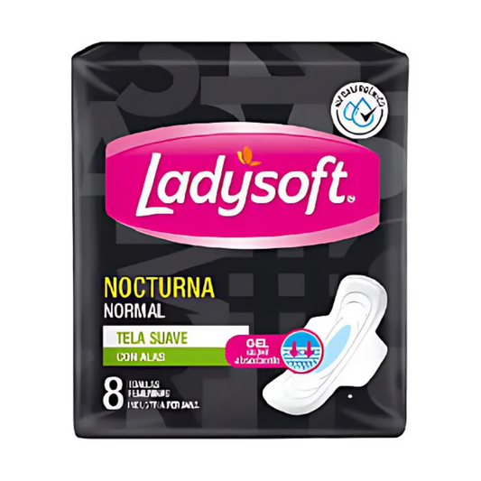 LADYSOFT NOCTURNAS CON ALAS x8