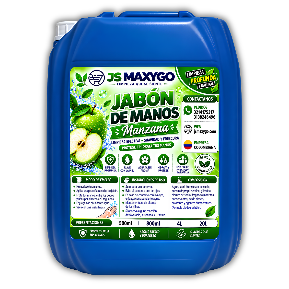 Jabon Liquido para Manos y Cuerpo