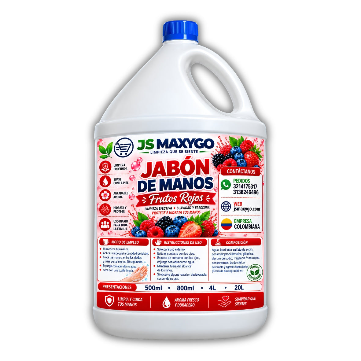 Jabon Liquido para Manos y Cuerpo