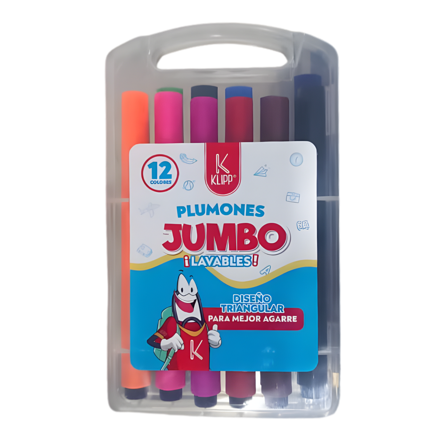 Plumón Lavable Jumbo *12