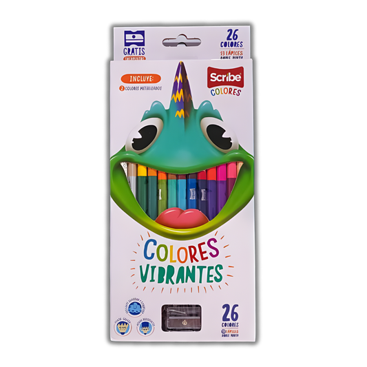 Colores Scribe 13+2 Und