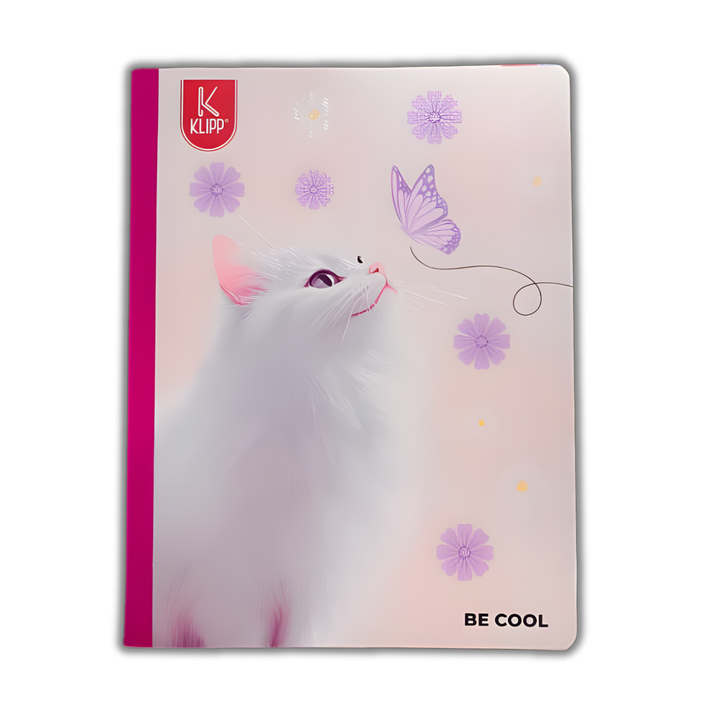 Cuaderno Cosido Niña Rallado Stiker 100 Hojas