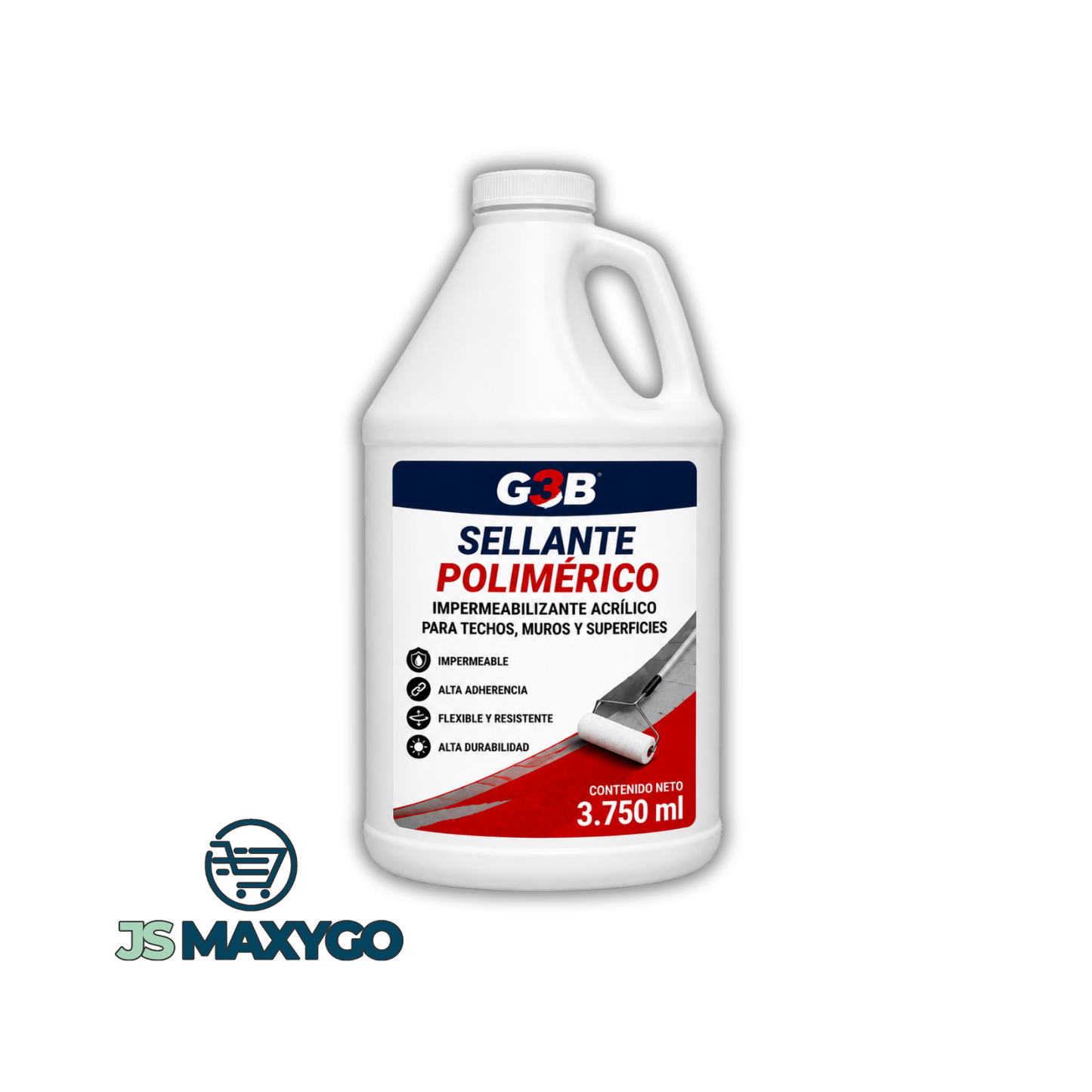 Sellante Polimérico Blanco/Rojo