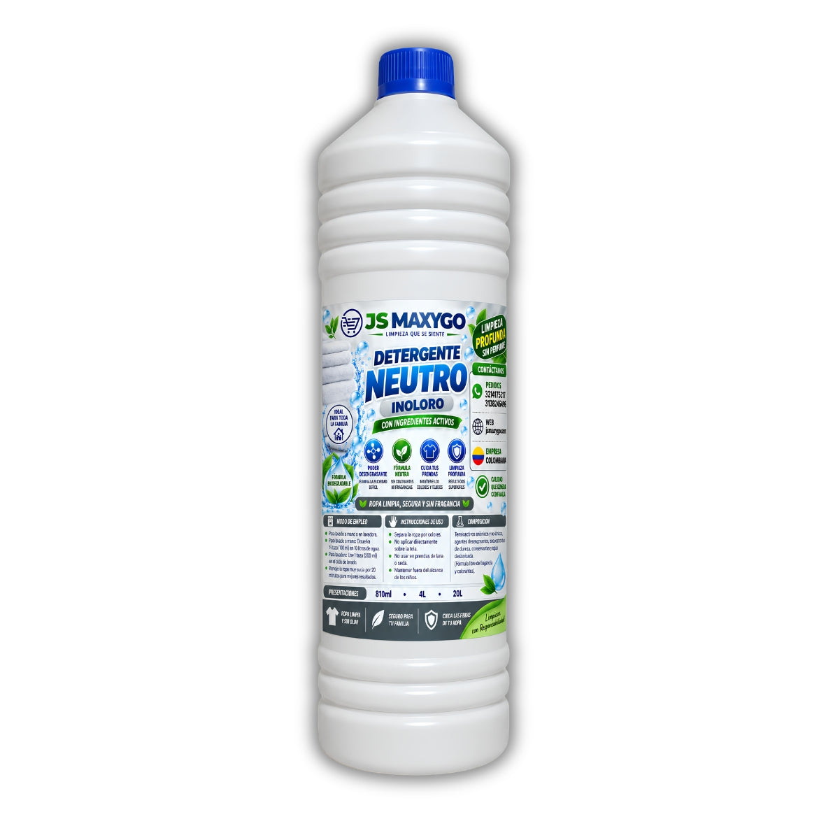 Detergente Neutro Inoloro