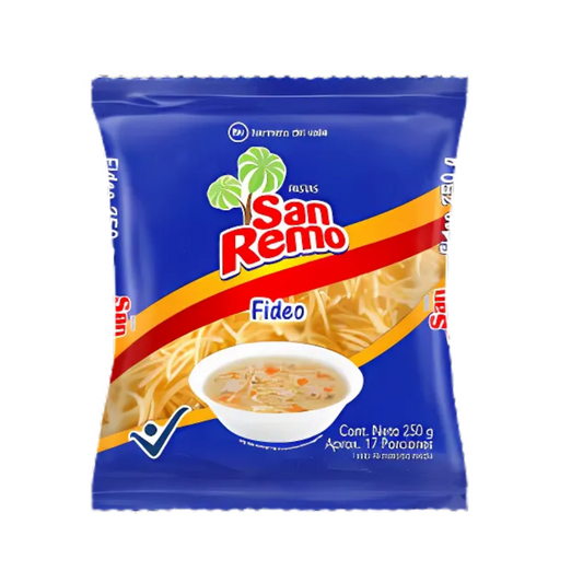 PASTA SAN REMO FIDEO 250 GR