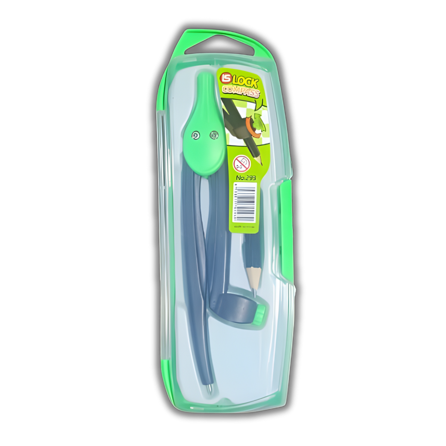 Compas Plastico Lapiz Estuche