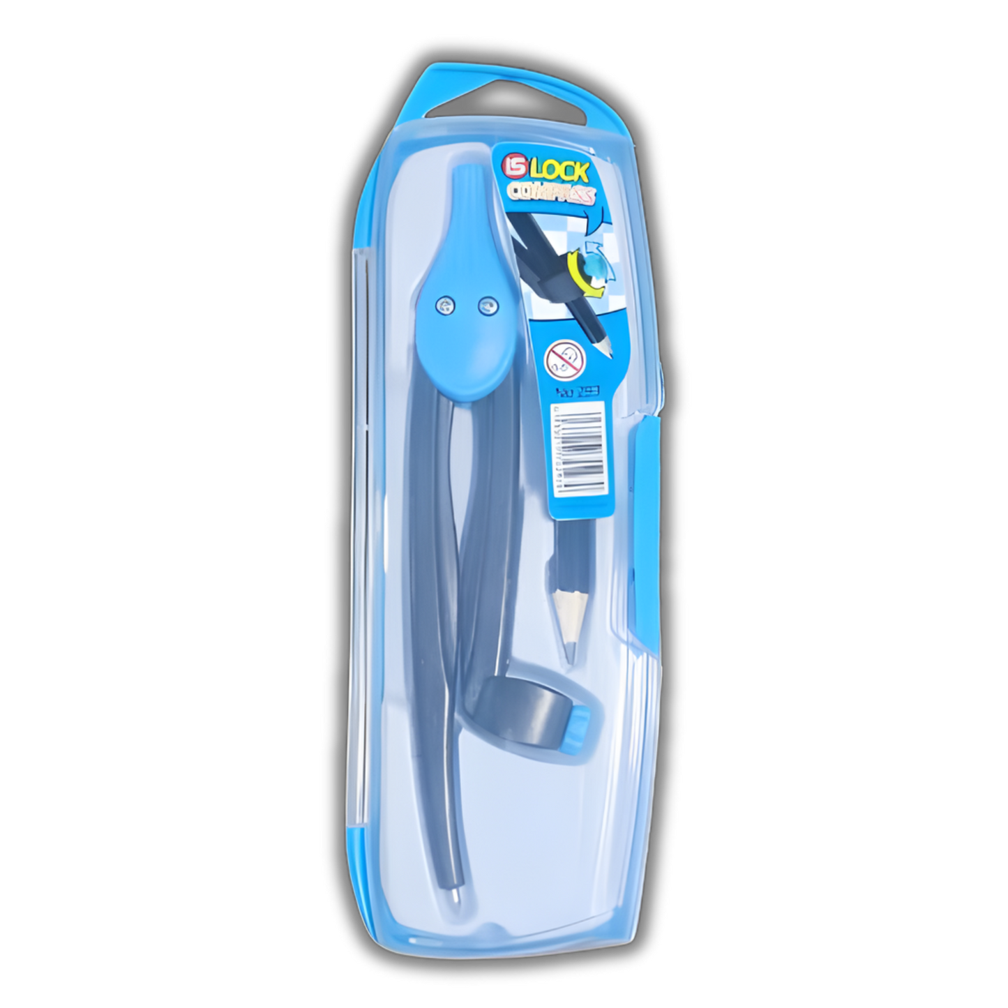 Compas Plastico Lapiz Estuche
