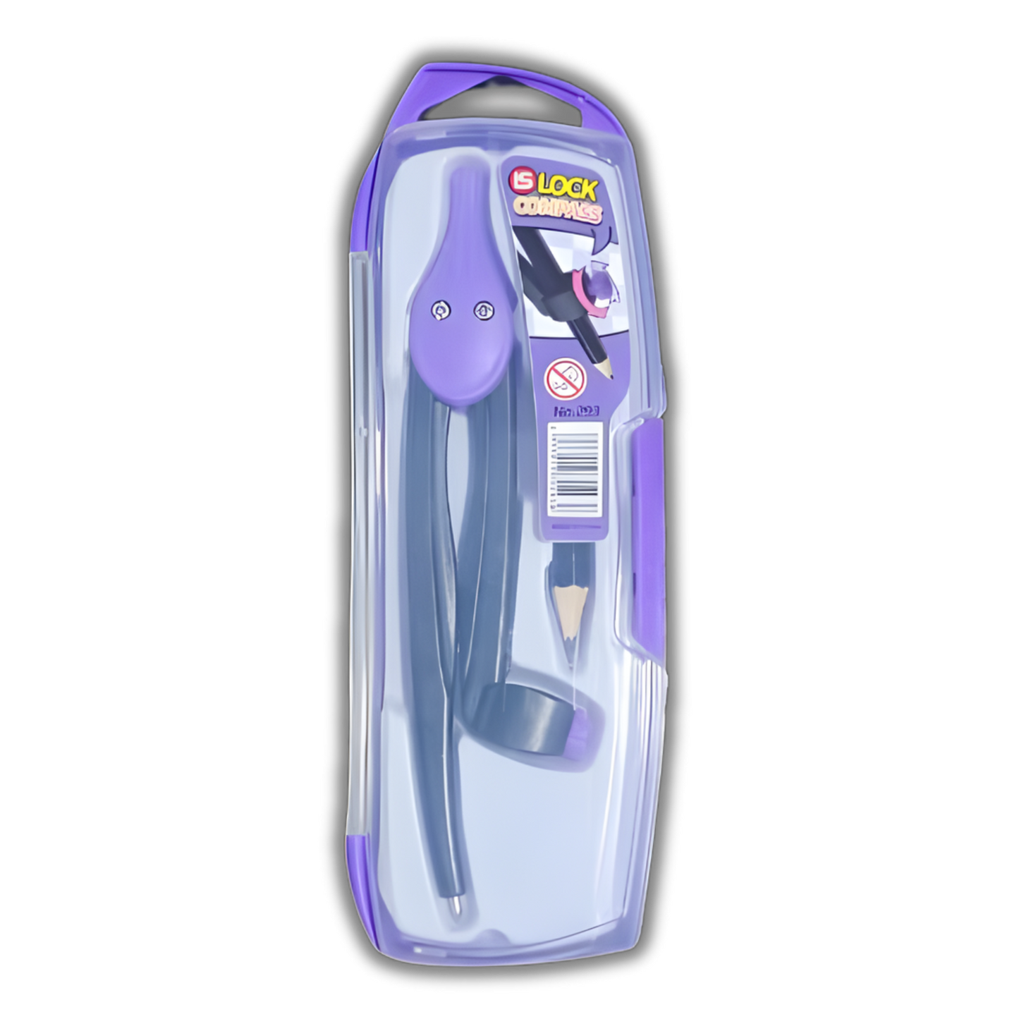 Compas Plastico Lapiz Estuche