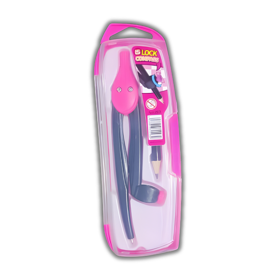 Compas Plastico Lapiz Estuche