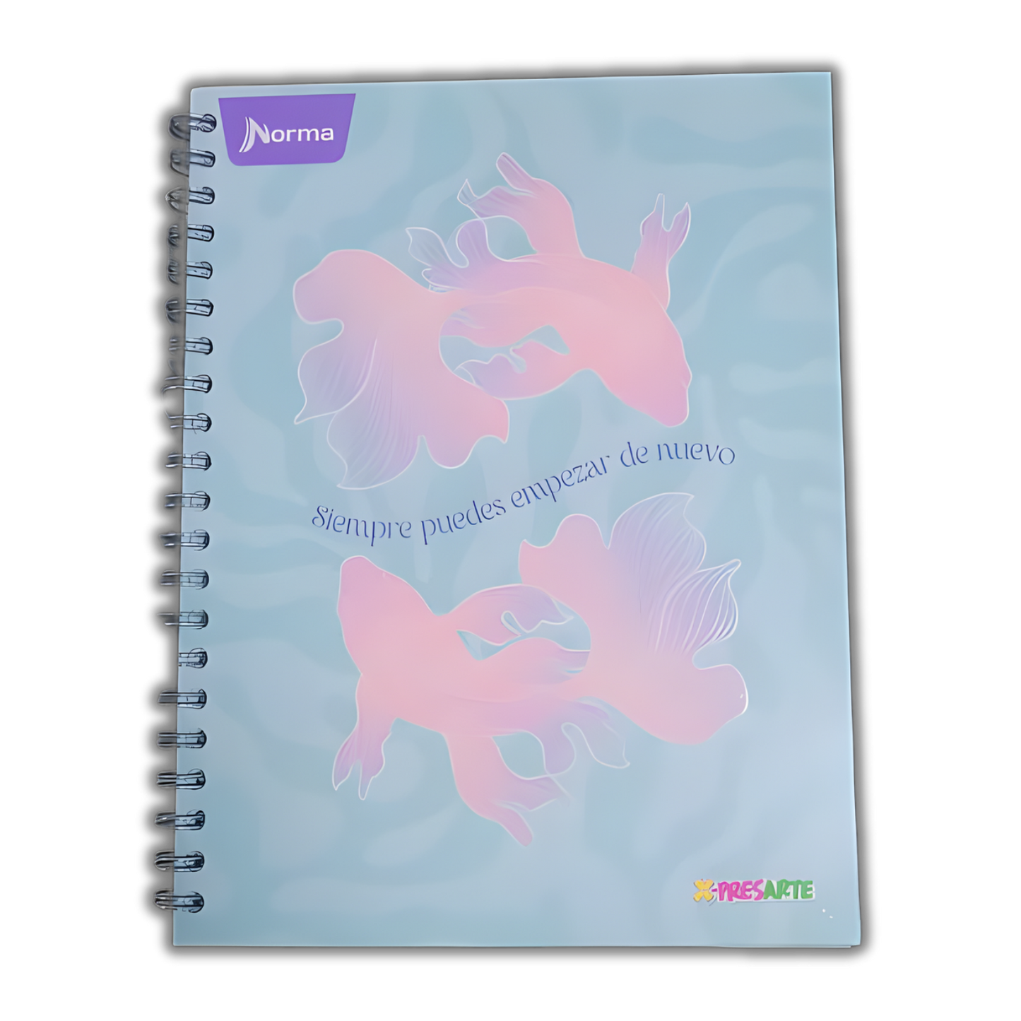 Cuaderno argollado para niña