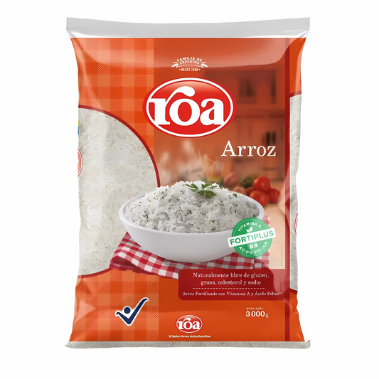 ARROZ ROA 3000 GRS