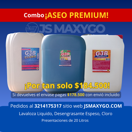 Combo Aseo Premium - Retorno Envase